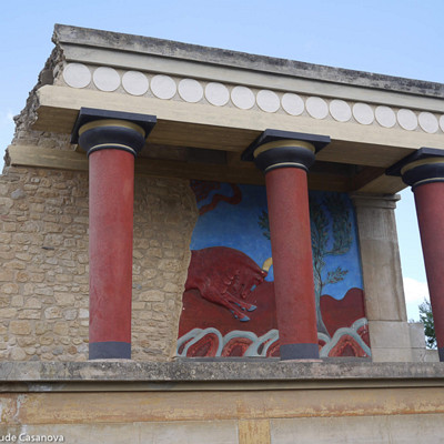 Palais de Knossos - Bastion Ouest