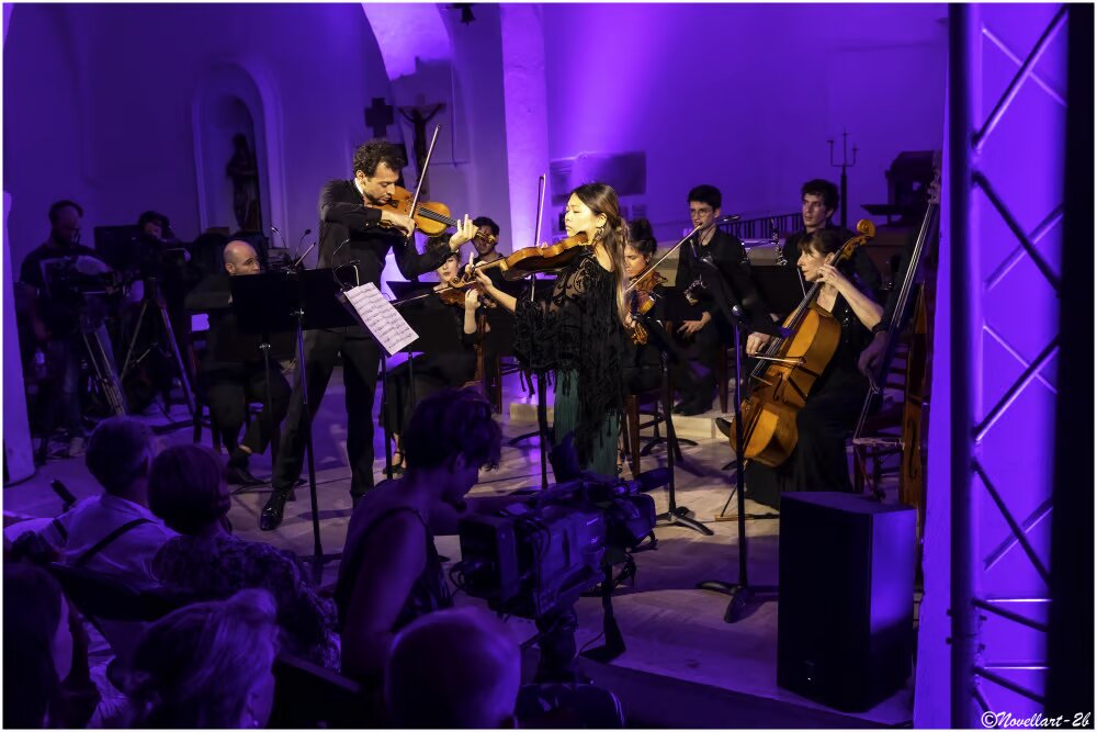 Le festival accueille des musiciens de haute volée, à l'image du violoniste Alexandre Pascal.